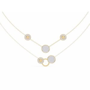 Gold & Diamond Layered Necklace