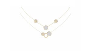 Gold & Diamond Layered Necklace