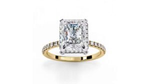 Radiant Emerald-Cut Diamond Ring